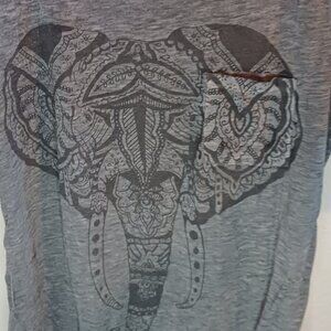 Grey elephant shirt